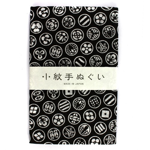 Tenugui komon schwarz - tenugui, "komon"