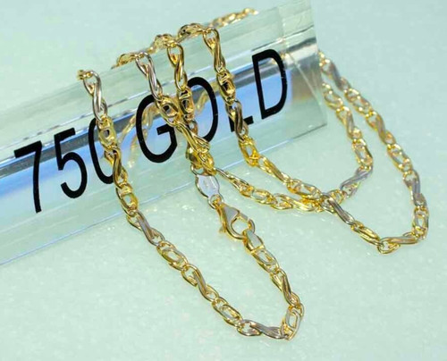 Halskette 750 gelbgold - cm,