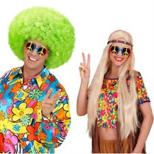 HIPPIE PEACE & LOVE BRILLE 70er Jahre Sonnenbrille Peacebrille Kostüm Party 6602