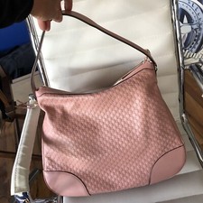 Gucci Tasche Leder groß rosa