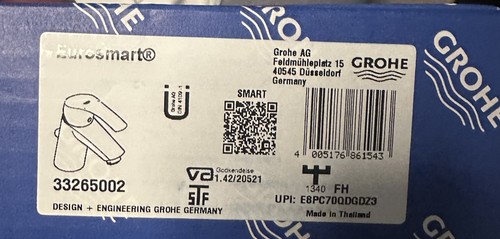 Grohe eurosmart waschtisch - grohe,