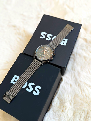 Boss herren 44mm - 44mm, chronograph