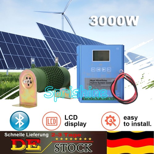 3kw 24v 48v windkraftanlag - 24v/48v,