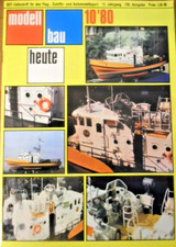 MODELLBAU HEUTE 10- 1980 B Bauplan Seenotkreuzer R 17 Petljakow TB-7 Porsche 928