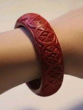 Vintage Zinnober Armreif