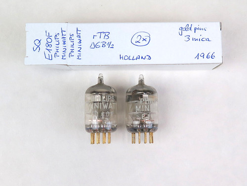 Philips miniwatt e180f - 2x,