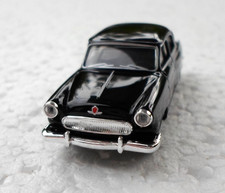 Herpa H0 Pkw GAZ M21 Wolga Limousine schwarz silber Automodell M 1:87 Eisenbahn