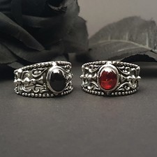 Gothic Silberring 925 Ring mit
