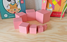 Montessori rosa turm - rosa,
