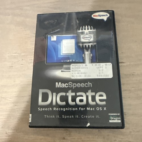 Macspeech dictate - macspeech,