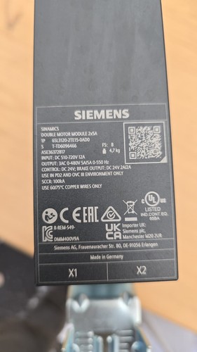 Siemens 6sl3120 2te15 0ad0 - siemens, 6sl3120-2te15-0ad0