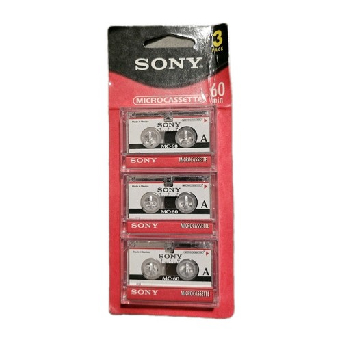 Sony microkassetten mc60 neu - sony,