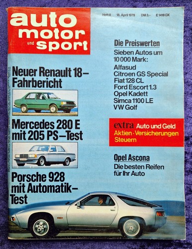Auto motor sport ams 1978 - sport,