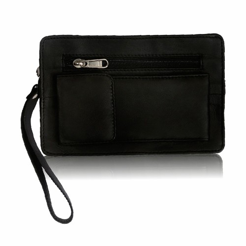 Leder handgelenktasche reise - handgelenktasche,