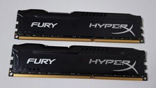 Kingston HyperX FURY 8GB (2x4GB) DDR3‑1866 CL10 schwarz – HX318C10FRK2/8
