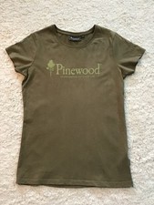 NEU-Pinewood, Bio Baumwolle, nie getragen, Shirt M, grün-braun