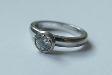 Ring Solitär Ring 1 Zirkonia