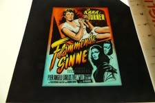 Flammende Sinne; Lana Turner - Kinogroßdia - 8,5x8,5 cm - ohne Gläser