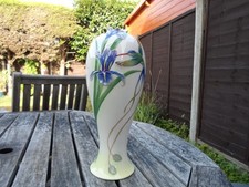 FRANZ Collection Long Tail Kolibri & Iris Porzellan Vase FZ00127 35 cm H