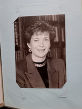 Autogramm der Präsidentin der