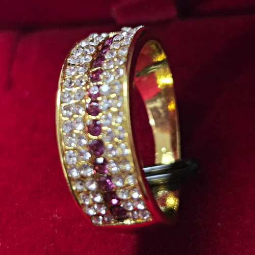 Eleganter ring mit zirkonia - ring,