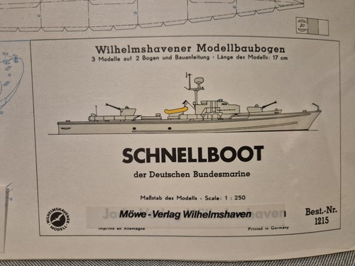 Kartonmodellbau schnellboot - kartonmodellbau,