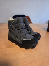 elefanten Jungen Stiefel Größe 24 grau WMS weit Klettverschluss gefüttert neu ?