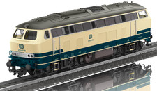 Trix 22431 Diesellokomotive BR 218 blau/beige, DB, EpIV, H0 DC, mfx DCC, RailCom