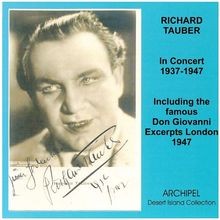 Richard tauber concert - richard, in