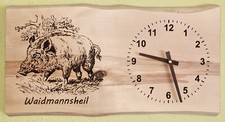große Wanduhr, Waidmannsheil