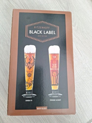 Ritzenhoff biergläser black - biergläser,
