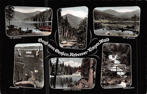 Gruß vom großen arbersee - vom,