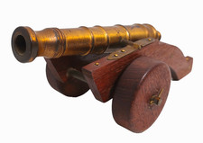 Vintage Modell Kanone Messing