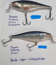 2 Rapala-Wobbler (15cm Körperlänge), Floating, sehr guter Zustand