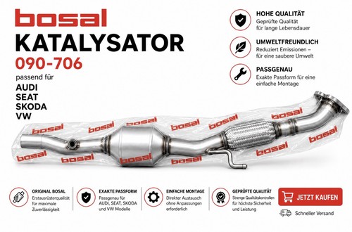 Katalysator bosal 090 706 - bosal, 090-706