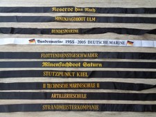Mützenbänder bundesmarine - mützenbänder,