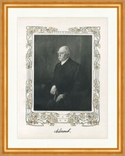 Otto von Bismarck nach Gemälde Franz von Lenbach BS Kunstbeilage 41 Gerahmt