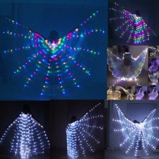 3 Arte LED Isis Wings Bauchtanz Club Licht Show Kostüm Ägyptische Flügel