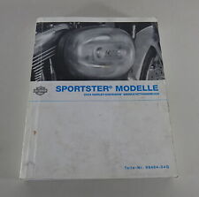 Werkstatthandbuch Harley Davidson Sportster Modelle 2004 Stand 11/2003