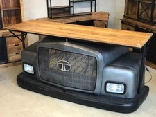 Vintage LKW-Bar Aus Holz Und