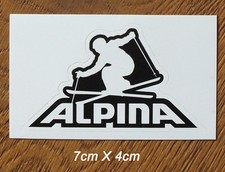 Alpina Freeski Ski Snowboard Aufkleber Sticker Adesivo 