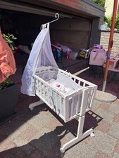 Roba Babywiege Adam&Eule Weis