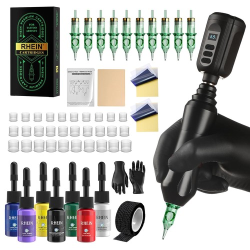 Rhein tattoo maschine - set, mit