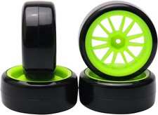 12 Speichen grüne Felgen