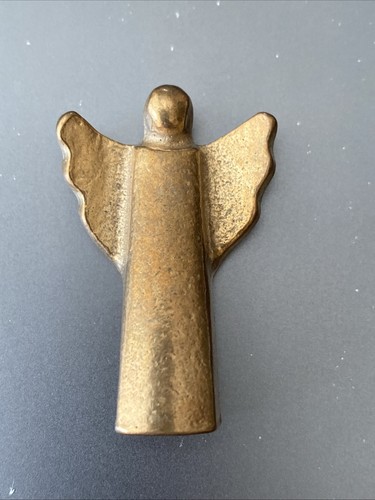 Schutzengel figur aus bronze - figur,