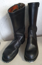 Vintage German BW Military Boots 1964 Knobelbecher Size 42 6 Bundeswehr leather!