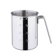 WEIS Messbecher aus Edelstahl