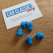 5 St. Beleuchtung Instrumentenbeleuchtung 12V 2W B8 VW Polo T3 T4 Passat 2o3