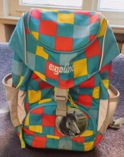 ? Ergolino? - Rucksack, bunt-kariert , gut für Schulausflüge u. Kindergarten