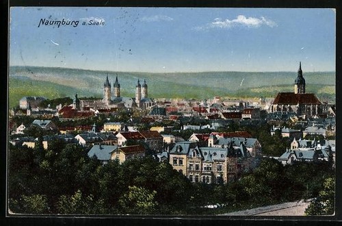 Ansichtskarte naumburg - naumburg, /